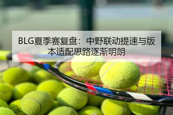 BLG夏季赛复盘：中野联动提速与版本适配思路逐渐明朗